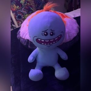 Official Mr. Meeseeks Plush  Rick and Morty 20" Licensed Figure by Toy Factory